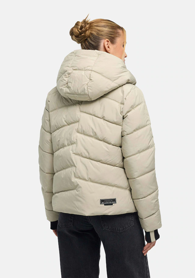 Marikoo Winterjacke »Yukanii« Kurze Winterjacke mit langen Bündchen und Daumenloch