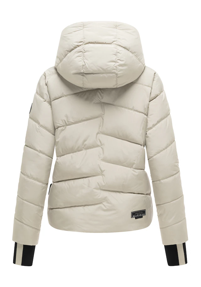 Marikoo Winterjacke »Yukanii« Kurze Winterjacke mit langen Bündchen und Daumenloch