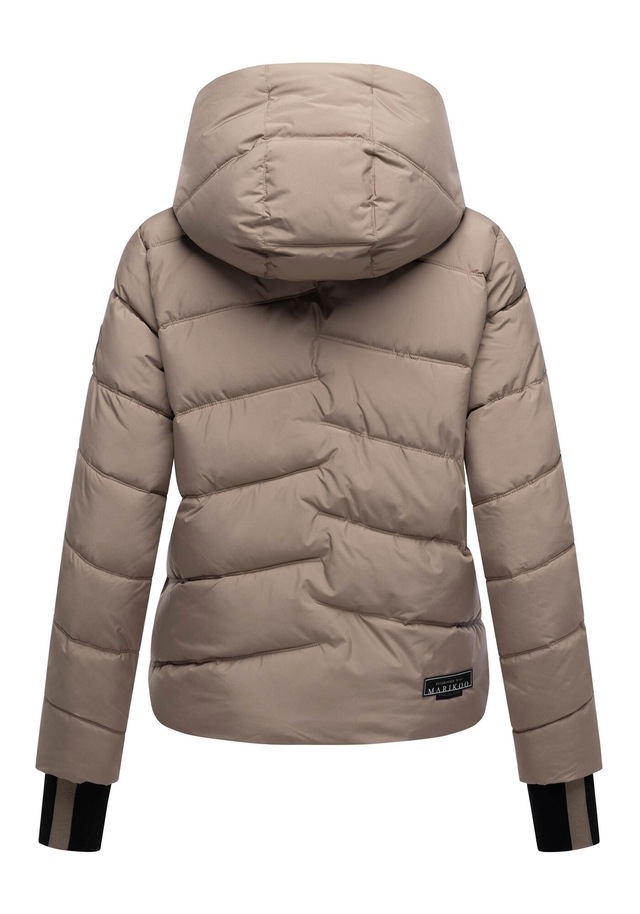 Marikoo Winterjacke »Yukanii« Kurze Winterjacke mit langen Bündchen und Daumenloch