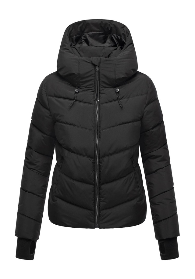Marikoo Winterjacke »Yukanii« Kurze Winterjacke mit langen Bündchen und Daumenloch
