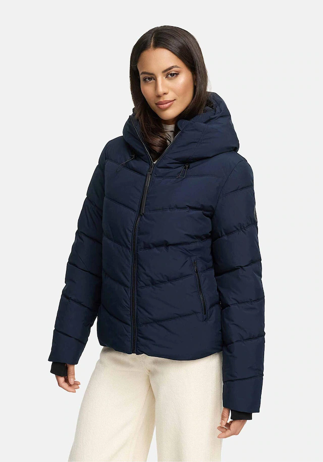 Marikoo Winterjacke »Yukanii« Kurze Winterjacke mit langen Bündchen und Daumenloch