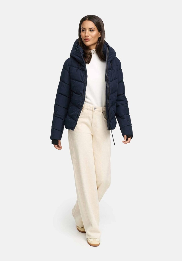 Marikoo Winterjacke »Yukanii« Kurze Winterjacke mit langen Bündchen und Daumenloch