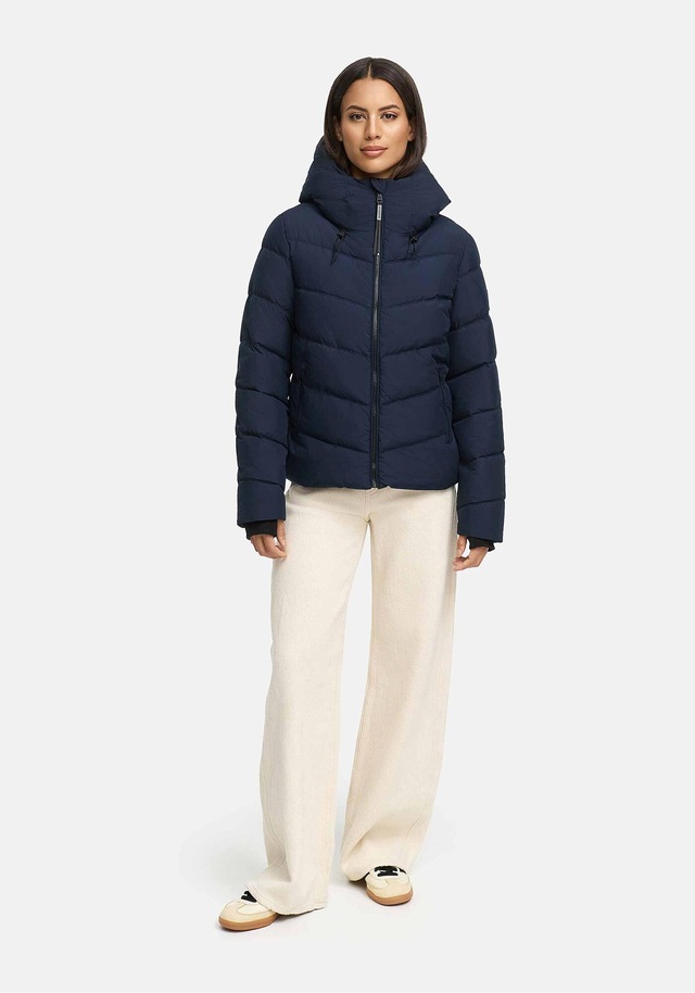 Marikoo Winterjacke »Yukanii« Kurze Winterjacke mit langen Bündchen und Daumenloch
