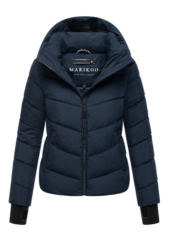 Marikoo Winterjacke »Yukanii« Kurze Winterjacke mit langen Bündchen und Daumenloch