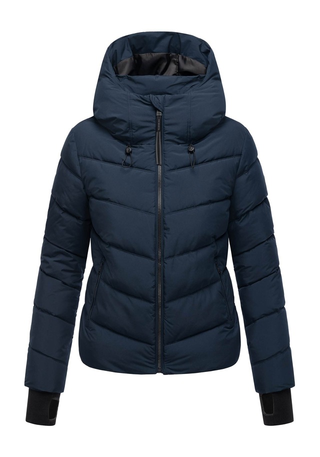 Marikoo Winterjacke »Yukanii« Kurze Winterjacke mit langen Bündchen und Daumenloch