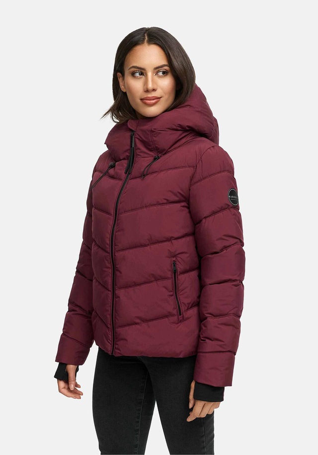 Marikoo Winterjacke »Yukanii« Kurze Winterjacke mit langen Bündchen und Daumenloch