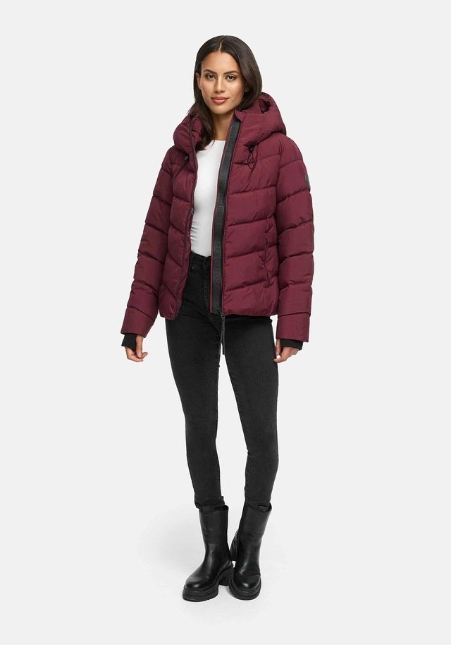 Marikoo Winterjacke »Yukanii« Kurze Winterjacke mit langen Bündchen und Daumenloch