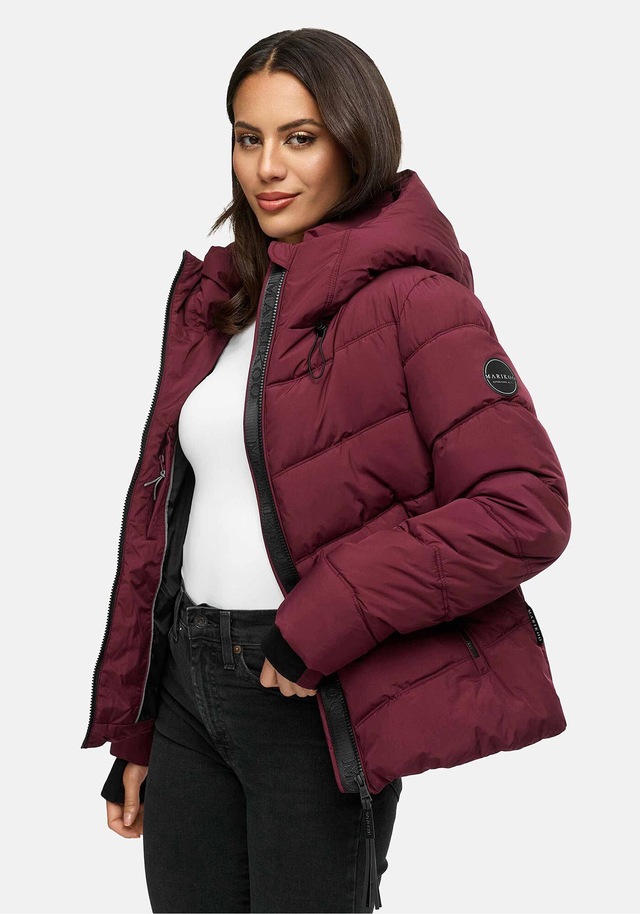 Marikoo Winterjacke »Yukanii« Kurze Winterjacke mit langen Bündchen und Daumenloch