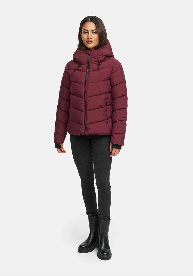 Marikoo Winterjacke »Yukanii« Kurze Winterjacke mit langen Bündchen und Daumenloch