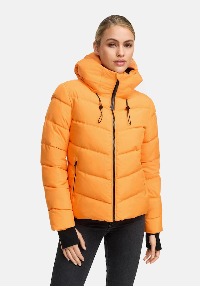 Marikoo Winterjacke »Yukanii« Kurze Winterjacke mit langen Bündchen und Daumenloch