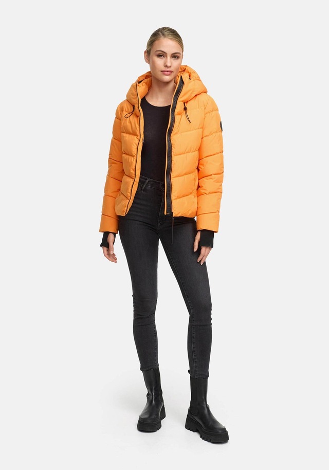 Marikoo Winterjacke »Yukanii« Kurze Winterjacke mit langen Bündchen und Daumenloch