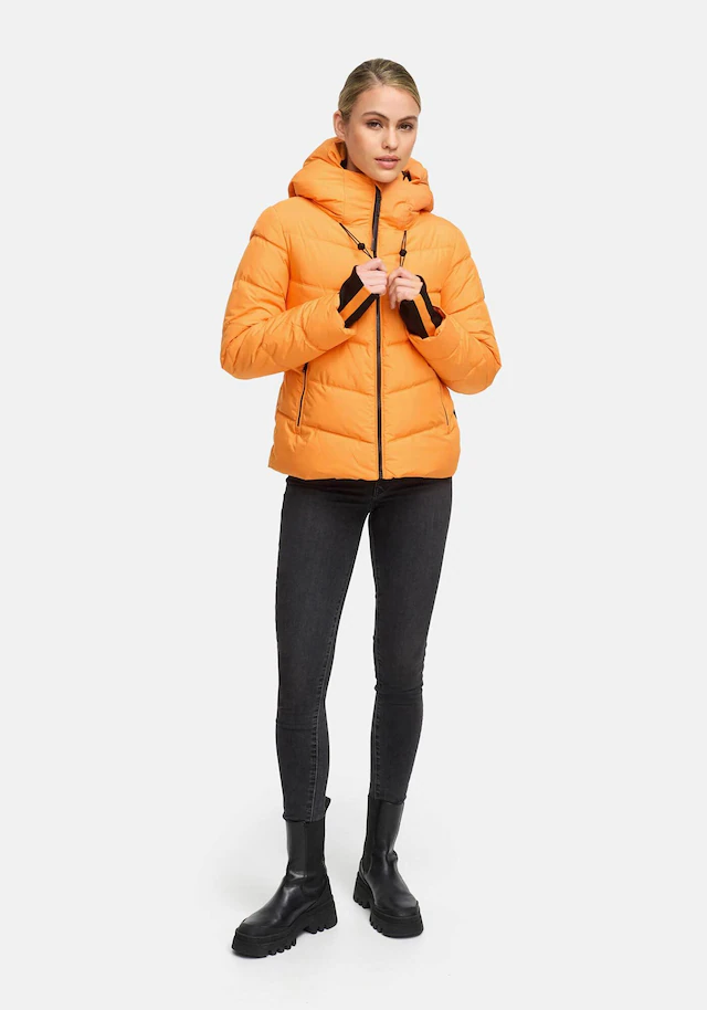 Marikoo Winterjacke »Yukanii« Kurze Winterjacke mit langen Bündchen und Daumenloch