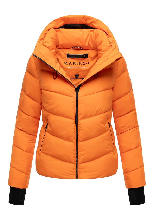 Marikoo Winterjacke »Yukanii« Kurze Winterjacke mit langen Bündchen und Daumenloch