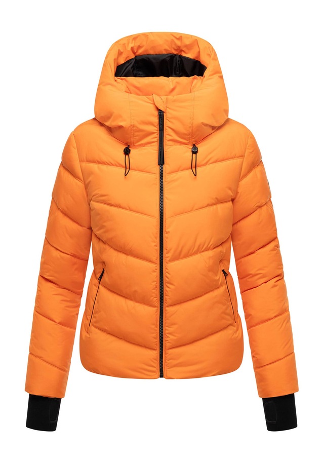 Marikoo Winterjacke »Yukanii« Kurze Winterjacke mit langen Bündchen und Daumenloch