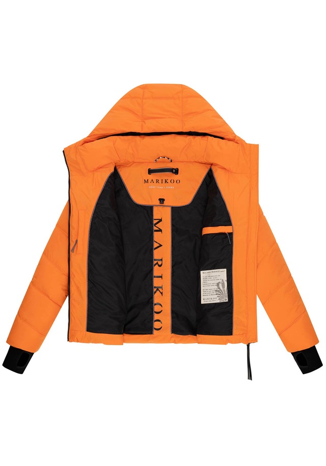 Marikoo Winterjacke »Yukanii« Kurze Winterjacke mit langen Bündchen und Daumenloch