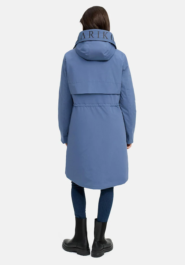 Marikoo Winterjacke »Anoukaa« langer Parka mit abnehmbarer Kapuze