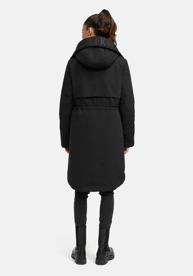 Marikoo Winterjacke »Anoukaa« langer Parka mit abnehmbarer Kapuze