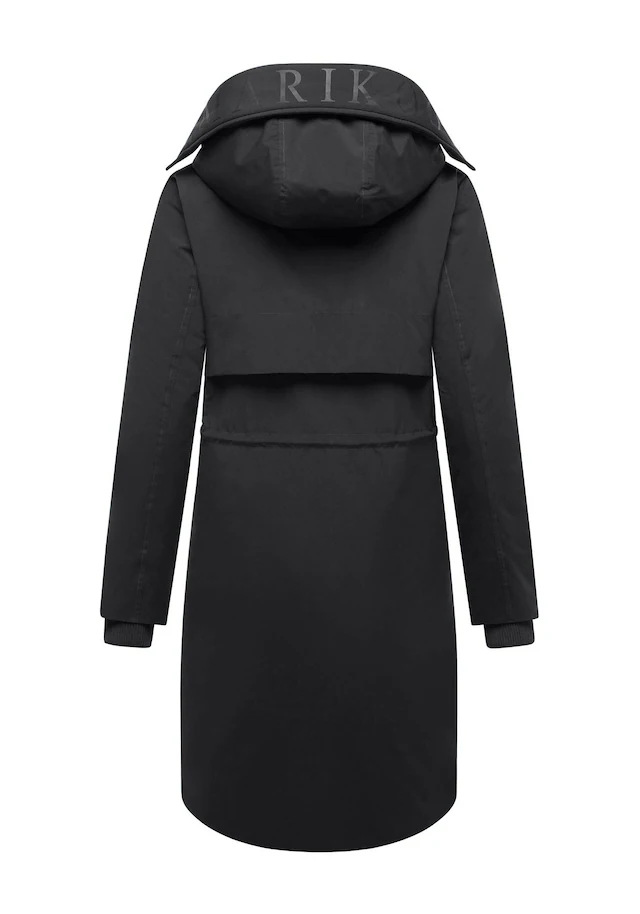 Marikoo Winterjacke »Anoukaa« langer Parka mit abnehmbarer Kapuze