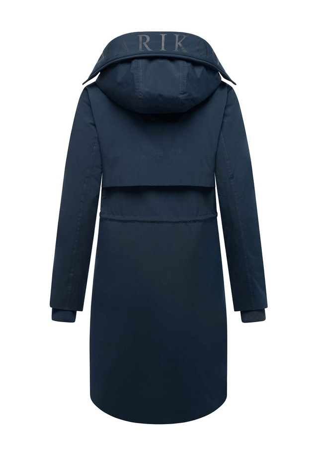 Marikoo Winterjacke »Anoukaa« langer Parka mit abnehmbarer Kapuze