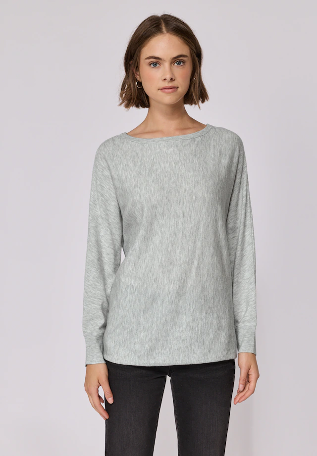 STREET ONE STUDIO Strickpullover aus softem Materialmix