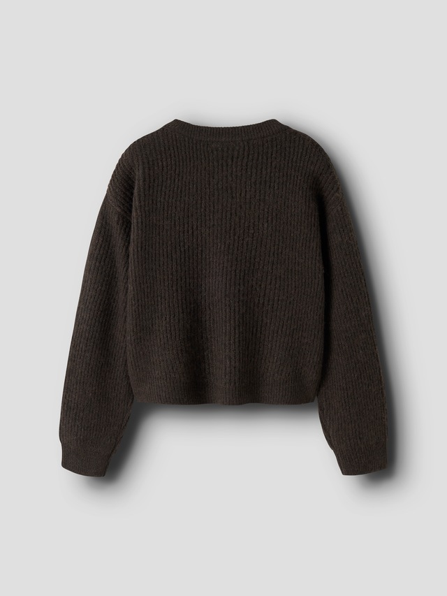 Name It Strickpullover »NKFHOLLY LS BOXY SHORT KNIT NOOS«