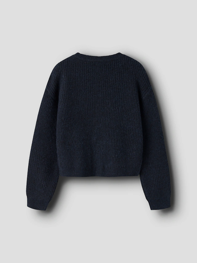 Name It Strickpullover »NKFHOLLY LS BOXY SHORT KNIT NOOS«