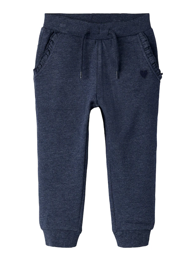 Name It Sweathose »NMFVIMA SWE PANT BRU NOOS« mit süßem Rüschendetail