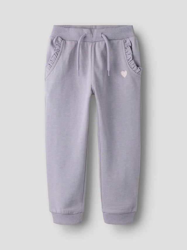 Name It Sweathose »NMFVIMA SWE PANT BRU NOOS« mit süßem Rüschendetail