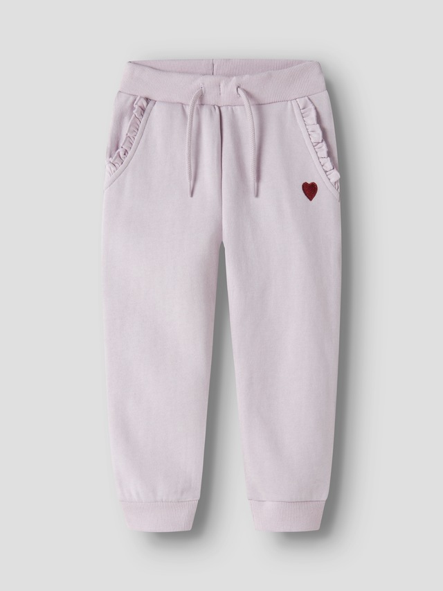 Name It Sweathose »NMFVIMA SWE PANT BRU NOOS« mit süßem Rüschendetail
