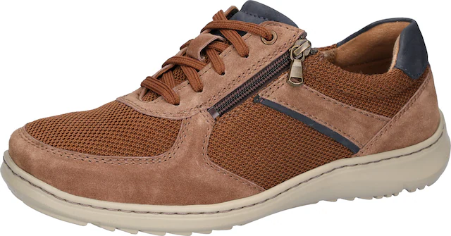 Waldläufer Sneaker »HERWIG« Komfortschuh, Bequemschuh, Schnürschuh in Komfortweite H (= sehr weit)