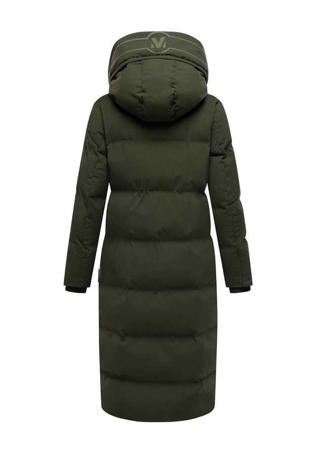 Marikoo Winterjacke »Tikoraa« mit extra langem Schnitt und hohem Kragen