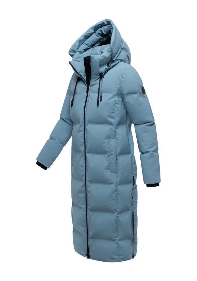 Marikoo Winterjacke »Tikoraa« mit extra langem Schnitt und hohem Kragen