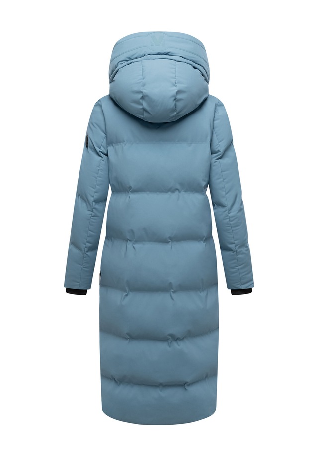 Marikoo Winterjacke »Tikoraa« mit extra langem Schnitt und hohem Kragen