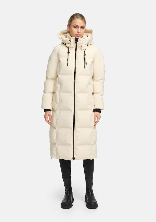 Marikoo Winterjacke »Tikoraa« mit extra langem Schnitt und hohem Kragen