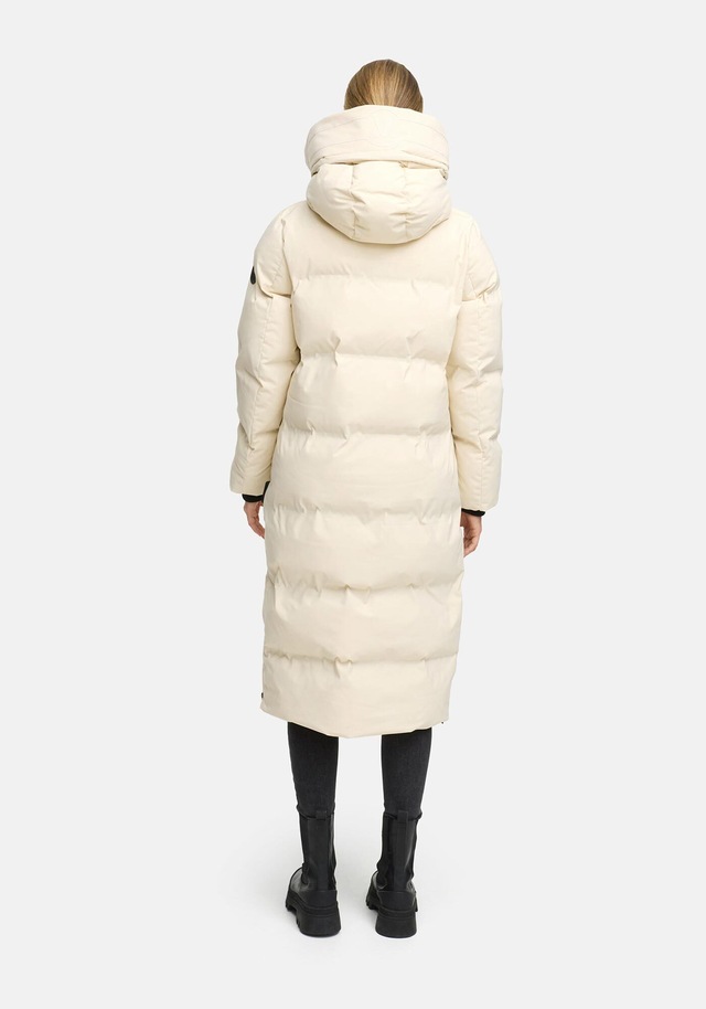 Marikoo Winterjacke »Tikoraa« mit extra langem Schnitt und hohem Kragen