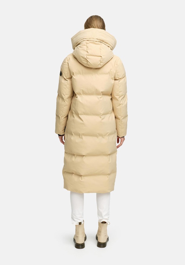 Marikoo Winterjacke »Tikoraa« mit extra langem Schnitt und hohem Kragen