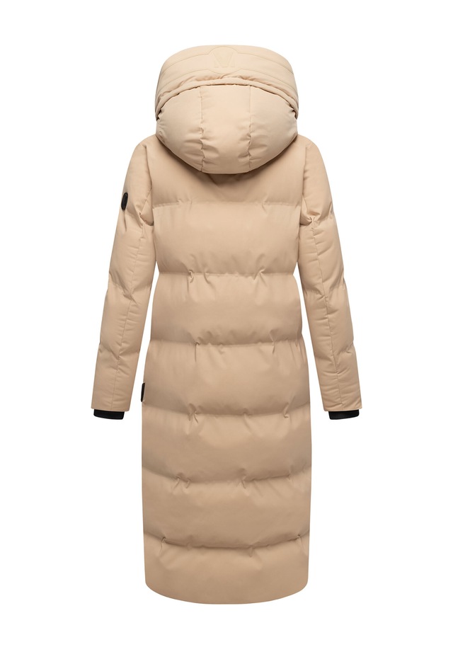 Marikoo Winterjacke »Tikoraa« mit extra langem Schnitt und hohem Kragen