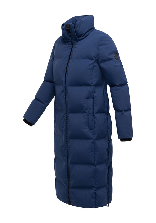 Marikoo Winterjacke »Tikoraa« mit extra langem Schnitt und hohem Kragen