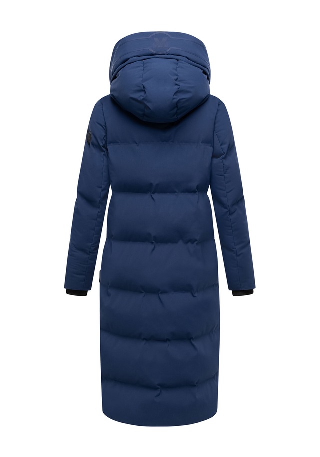 Marikoo Winterjacke »Tikoraa« mit extra langem Schnitt und hohem Kragen