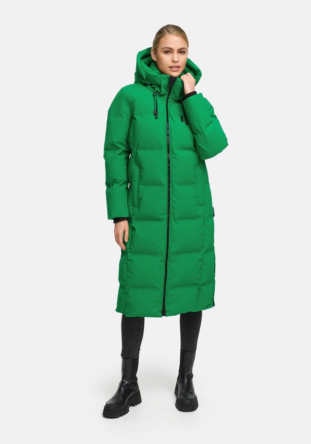 Marikoo Winterjacke »Tikoraa« mit extra langem Schnitt und hohem Kragen