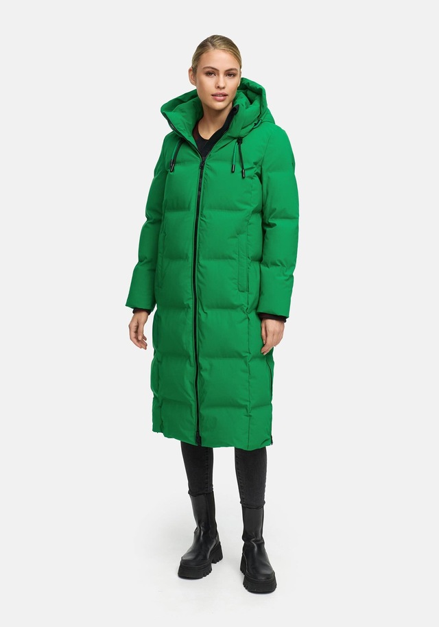 Marikoo Winterjacke »Tikoraa« mit extra langem Schnitt und hohem Kragen