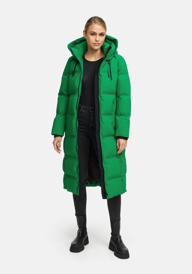 Marikoo Winterjacke »Tikoraa« mit extra langem Schnitt und hohem Kragen