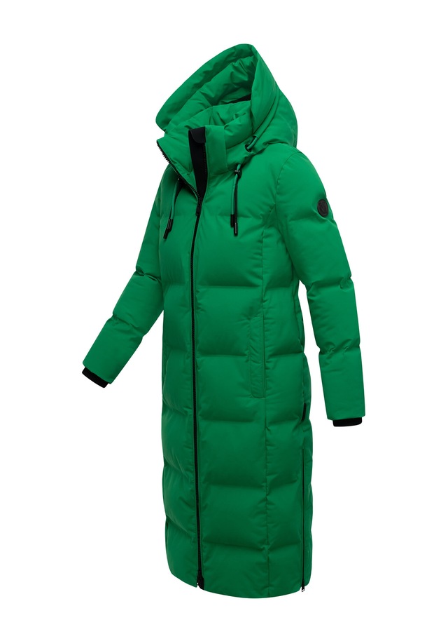Marikoo Winterjacke »Tikoraa« mit extra langem Schnitt und hohem Kragen