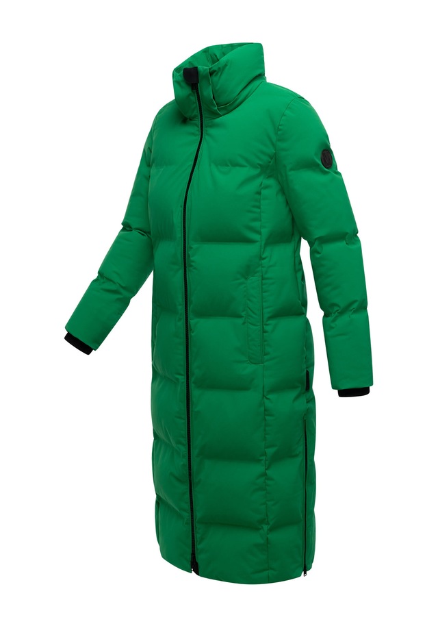Marikoo Winterjacke »Tikoraa« mit extra langem Schnitt und hohem Kragen