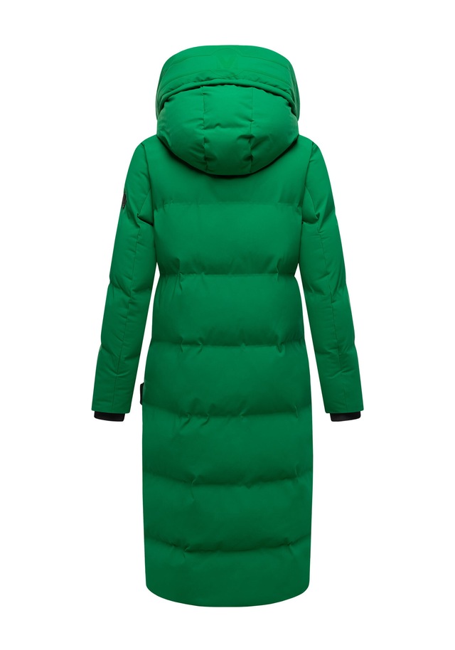 Marikoo Winterjacke »Tikoraa« mit extra langem Schnitt und hohem Kragen