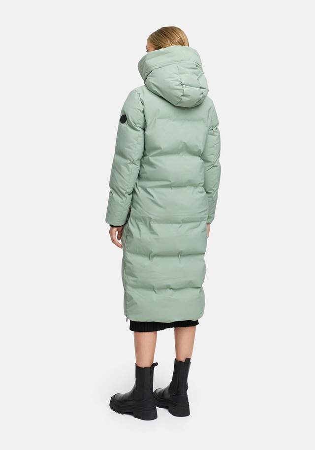Marikoo Winterjacke »Tikoraa« mit extra langem Schnitt und hohem Kragen