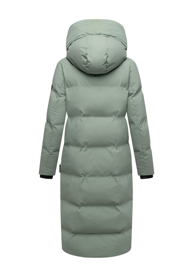 Marikoo Winterjacke »Tikoraa« mit extra langem Schnitt und hohem Kragen
