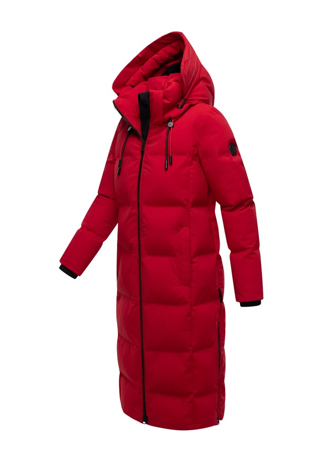 Marikoo Winterjacke »Tikoraa« mit extra langem Schnitt und hohem Kragen