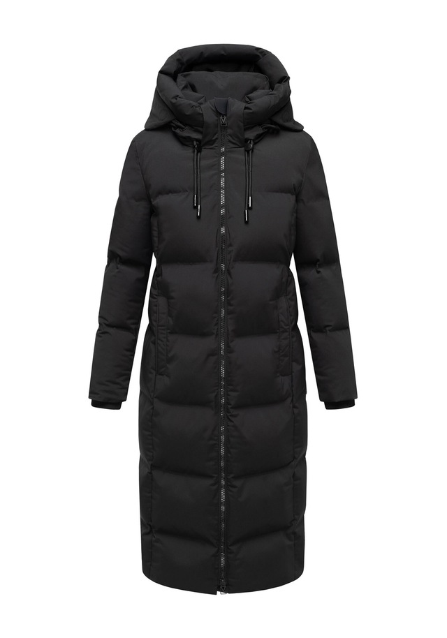 Marikoo Winterjacke »Tikoraa« mit extra langem Schnitt und hohem Kragen