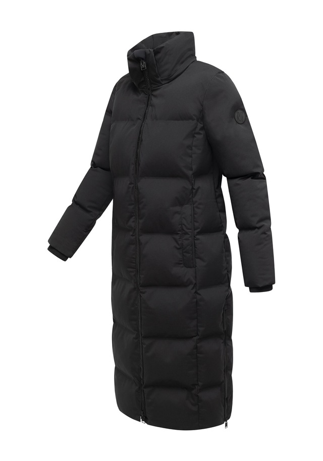 Marikoo Winterjacke »Tikoraa« mit extra langem Schnitt und hohem Kragen